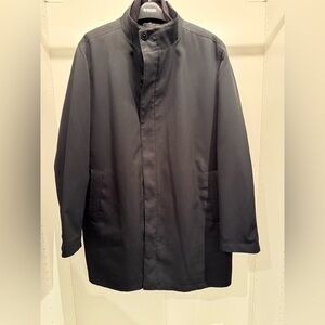 Sanyo Men's XL Black Car Coat
